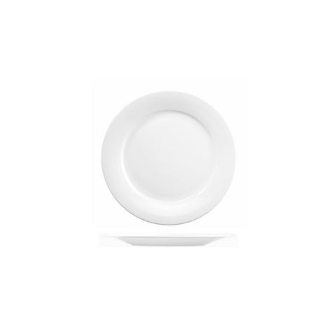 Art De Cuisine MENU ROUND MID RIM PLATE-171mm Ø WHITE (x6)