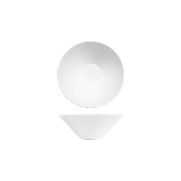 Art De Cuisine MENU ROUND FLARED BOWL-193mm Ø WHITE (x6)