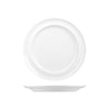 Art De Cuisine FUTURE CARE ROUND FLAT BASE PLATE-255mm Ø WHITE (x6)