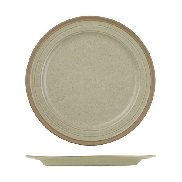 Art De Cuisine IGNEOUS ROUND PLATE-330mm Ø NATURAL (x6)