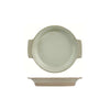 Art De Cuisine IGNEOUS ROUND SERVING PLATE WITH HANDLES-230mm Ø | 570ml  NATURAL (x6)