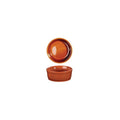Art De Cuisine RUSTICS TAPAS/MEZZE DISH-90mm Ø | 170ml BROWN TERRA (x6)