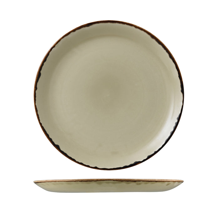 Dudson HARVEST ROUND COUPE PLATE-260mm Ø LINEN (x12)