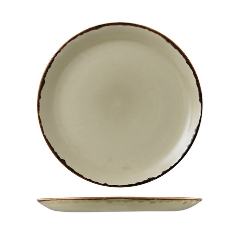 Dudson HARVEST ROUND COUPE PLATE-260mm Ø LINEN (x12)