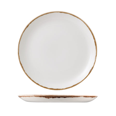 Dudson HARVEST ROUND COUPE PLATE-260mm Ø NATURAL (x12)