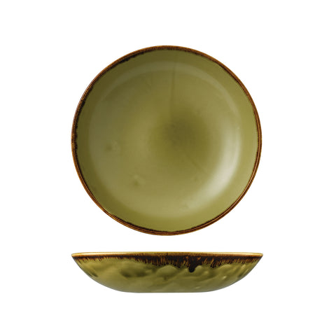 Dudson HARVEST ROUND COUPE BOWL-248mm Ø | 1136ml  GREEN (x12)