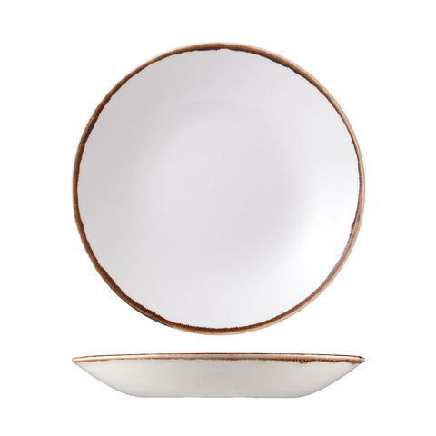 Dudson HARVEST DEEP COUPE PLATE-281mm Ø NATURAL (x12)