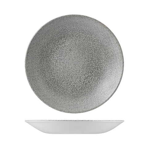 Dudson EVO ORIGINS DEEP COUPE PLATE-281mm Ø GREY (x12)