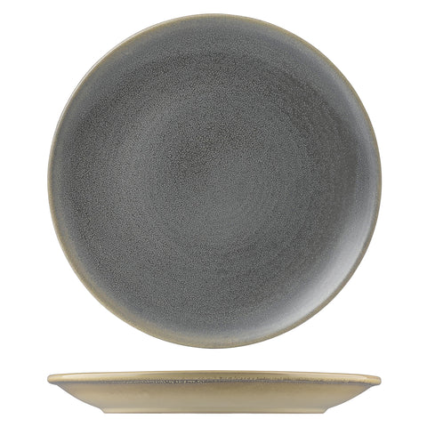 Dudson EVO ROUND COUPE PLATE-229mm Ø GRANITE (x6)