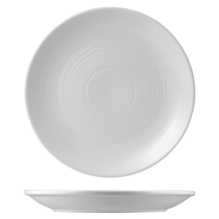 Dudson EVO ROUND COUPE PLATE-229mm Ø PEARL [Box of 6]