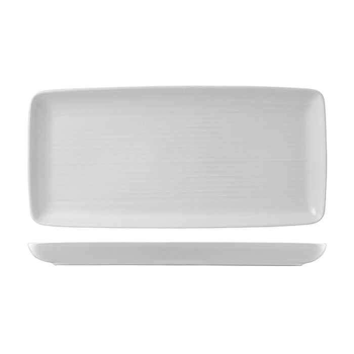 Dudson EVO CHEFS' TRAY-272x125mm PEARL (x6)
