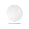 Churchill PROFILE ROUND WIDE RIM PLATE-276mm Ø WHITE (x12)