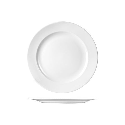 Churchill CLASSIC ROUND WIDE RIM PLATE-273mm Ø WHITE (x12)