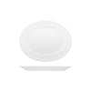 Churchill BUCKINGHAM OVAL WIDE RIM PLATE-254mm WHITE (x12)