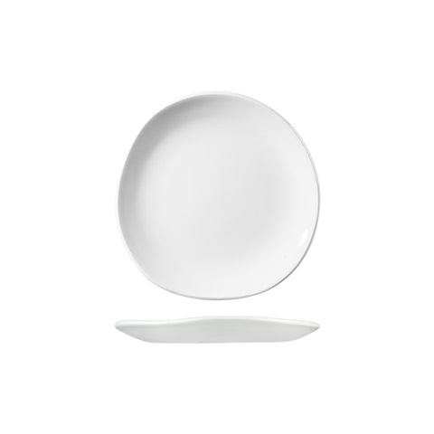 Churchill TRACE ORGANIC ROUND PLATE-186mm Ø WHITE (x12)