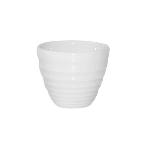 Churchill BIT ON THE SIDE RIPPLE SAUCE POT-59mm Ø | 50mm H | 57ml  WHITE (x12)