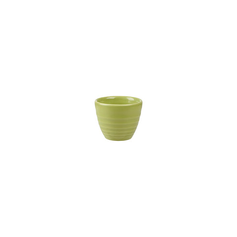 Churchill BIT ON THE SIDE RIPPLE SAUCE POT-59mm Ø | 50mm H | 57ml  GREEN (x12)