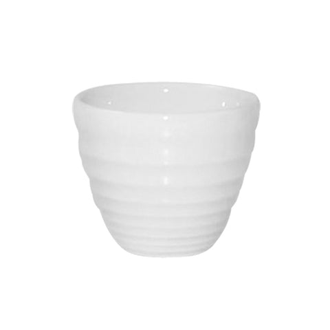 Churchill BIT ON THE SIDE RIPPLE SAUCE POT-70mm Ø | 62mm H | 110ml WHITE (x12)