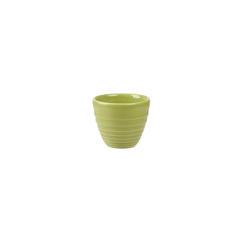 Churchill BIT ON THE SIDE RIPPLE SAUCE POT-70mm Ø | 62mm H | 110ml GREEN (x12)