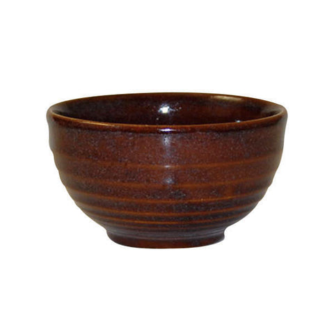 Churchill BIT ON THE SIDE RIPPLE BOWL-130mm Ø | 74mm H  | 560ml  CINNAMON (x6)