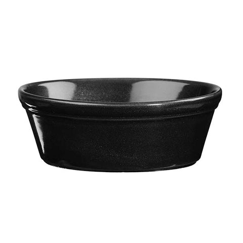 Churchill COOKWARE ROUND DISH-135mm Ø | 500ml  BLACK (x12)