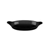 Churchill COOKWARE OVAL GRATIN- 232x125mm | 380ml  BLACK (x6)