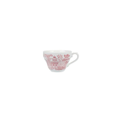 Churchill VINTAGE PRINTS TEA/COFFEE CUP-198ml WILLOW CRANBERRY (x12)