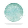 Churchill STUDIO PRINTS STONE ROUND COUPE PLATE-288mm Ø AQUAMARINE (x12)