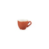 Churchill STONECAST ESPRESSO CUP-100ml  SPICED ORANGE (x12)