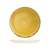 Churchill STONECAST ROUND COUPE PLATE-260mm Ø  MUSTARD (x12)