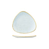 Churchill STONECAST TRIANGULAR PLATE-192mm DUCK EGG (x12)