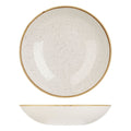 Churchill STONECAST ROUND COUPE BOWL-248mm Ø | 1136ml  BARLEY WHITE (x12)
