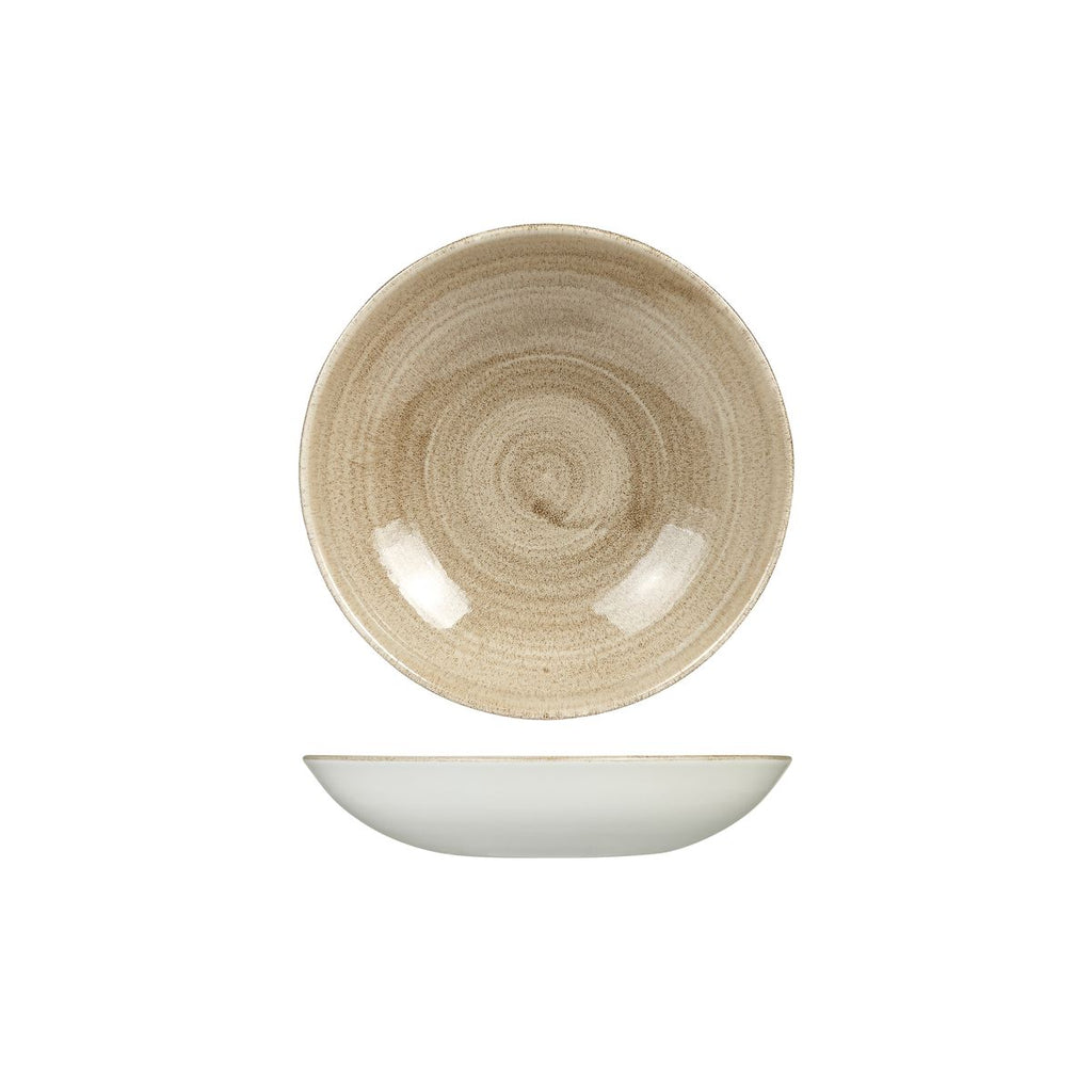 Churchill PATINA ROUND COUPE BOWL-182mm Ø | 426ml  TAUPE (x12)