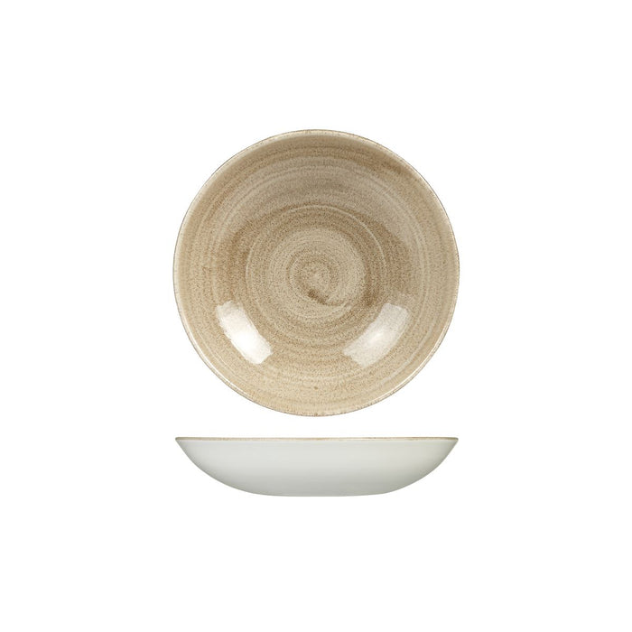 Churchill PATINA ROUND COUPE BOWL-182mm Ø | 426ml  TAUPE (x12)
