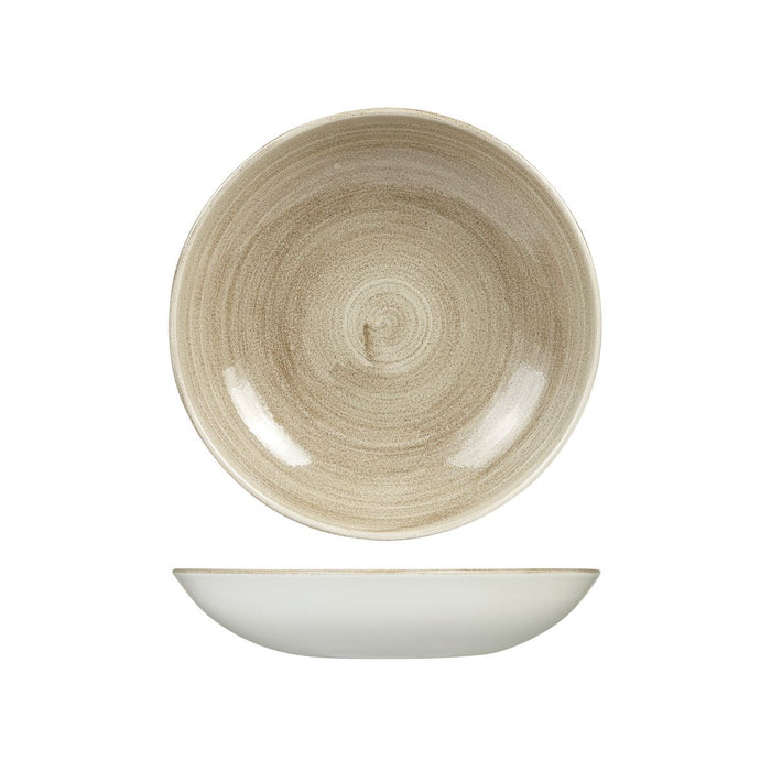Churchill PATINA ROUND COUPE BOWL-248mm Ø | 1136ml  TAUPE (x12)
