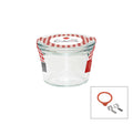 Weck COMPLETE GLASS JARS W/LID/SEAL 80ml 60x55mm (080) EA
