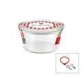 Weck COMPLETE GLASS JAR W/LID/SEAL 290ml 100x55mm (569) EA
