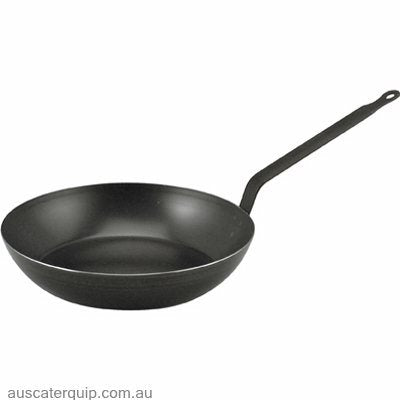 De Buyer FRYPAN-BLUE STEEL 400x75mm "La Lyonnaise"-Auscaterquip