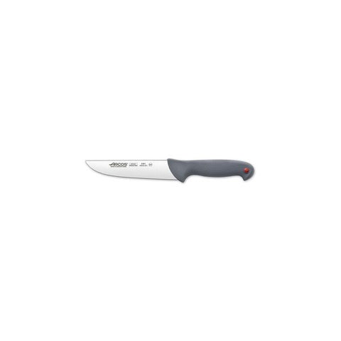 Arcos COLOUR PROF BUTCHER KNIFE-150mm, WIDE BLADE GREY HANDLE (Each)