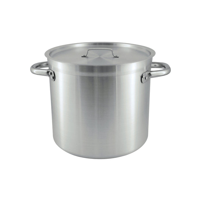 Chef Inox STOCKPOT-ALUM 20.0lt 300x280x4mm "PREMIER"-Auscaterquip
