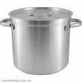 Chef Inox STOCKPOT-ALUM 120.0lt 550x495x4mm "PREMIER"-Auscaterquip