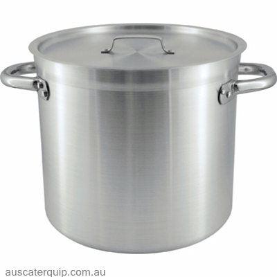 Chef Inox STOCKPOT-ALUM 100lt 510x450x4mm "PREMIER"-Auscaterquip