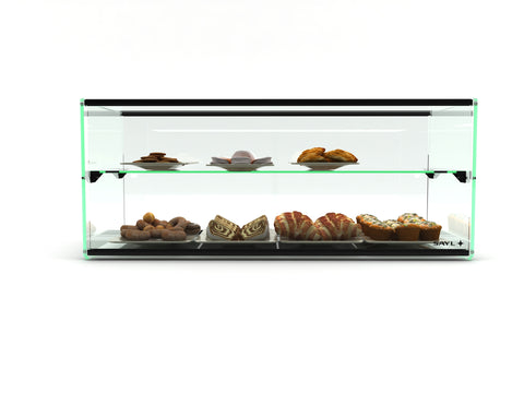SAYL AMBIENT DISPLAY TWO TIER ADS0036 920 x 390 x 375 24kg
