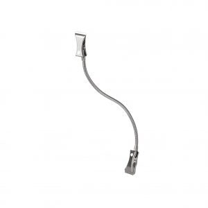 APS SIGN HOLDER-METAL BENDABLE COIL W/ CLIP 220mm"FLEXIBEL" EA