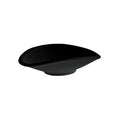 APS OVAL BOWL- 130x110x35mm BLACK MELAMINE "ZEN" EA