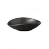 APS OVAL BOWL- 111x110x30mm BLACK MELAMINE "ZEN" EA