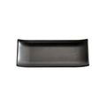 APS SUSHI PLATE RECTANGULAR 225x95mm BLACK MELAMINE "ZEN" EA