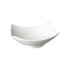APS SQUARE SERVER DISH 350mm WHITEMELAMINE "GLOBAL BUFFET" EA