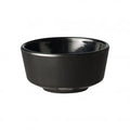 APS SALAD BOWL- ROUND 205x100mm2lt BLACK MELAMINE "FLOAT" EA