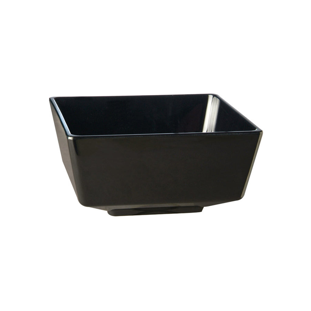 APS SERVING DISH- DEEP250x250x120mm BLACK MELAMINE"FLOAT" EA